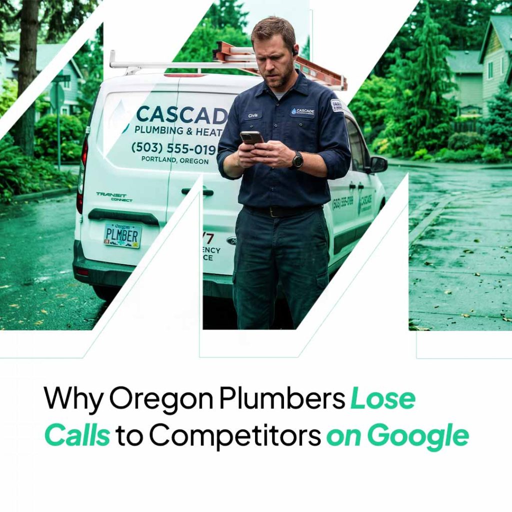 Why Oregon Plumbers Lose Calls to Competitors on Google?